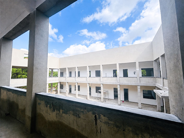 Construction of Don Bosco School of Excellence, Nochchiyagama