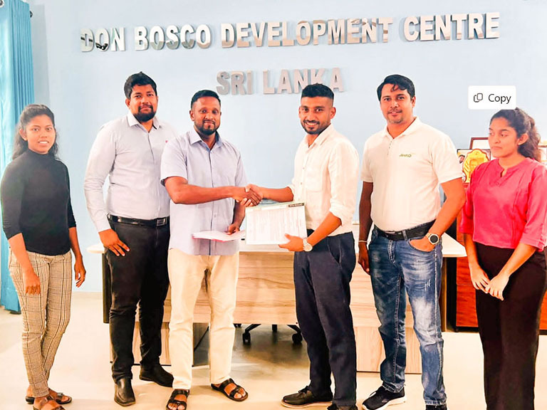 Don Bosco Development Centre Signed Agreement with Abans Electricals PLC for 250kW Solar Power System with BESS